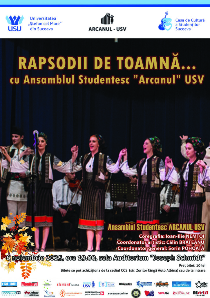 Rapsodii De Toamnă Cu Ansamblul Studențesc „Arcanul” USV